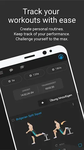 Скриншот 2 — Workout tracker GAINSFIRE