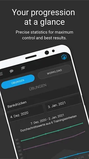 Скриншот 3 — Workout tracker GAINSFIRE