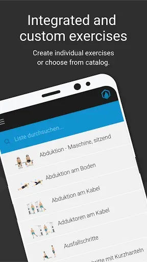 Скриншот 4 — Workout tracker GAINSFIRE