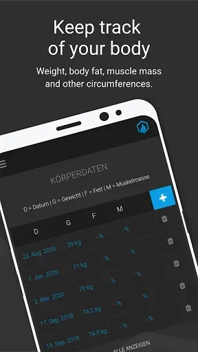 Скриншот 7 — Workout tracker GAINSFIRE