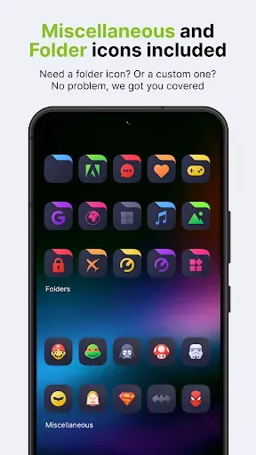 Скриншот 5 — Ares Dark Icon Pack