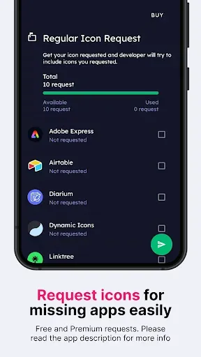 Скриншот 6 — Ares Dark Icon Pack