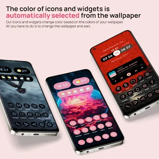 Скриншот 2 — Caelus Adaptive Material Icons