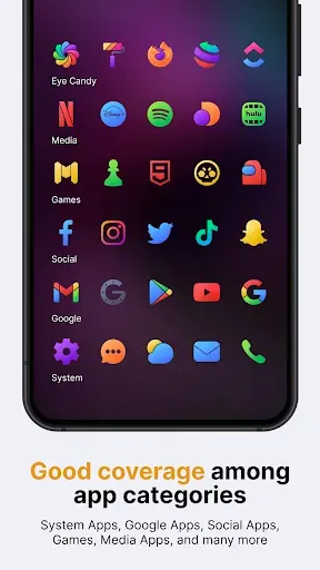 Скриншот 4 — Lena Icon Pack Shapeless Icons