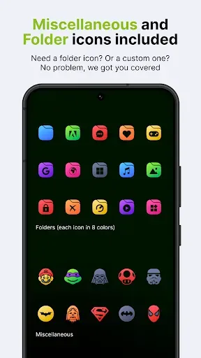 Скриншот 5 — Lena Icon Pack Shapeless Icons