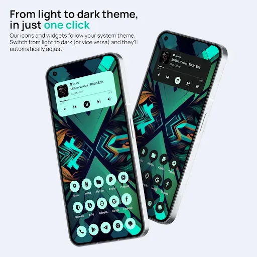 Скриншот 3 — Lena Adaptive Icon Pack