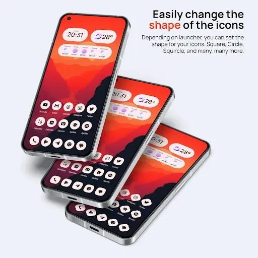 Скриншот 4 — Lena Adaptive Icon Pack