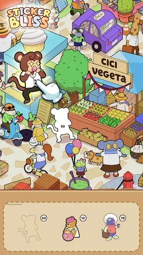 Скриншот 2 — Sticker Bliss - Color Book