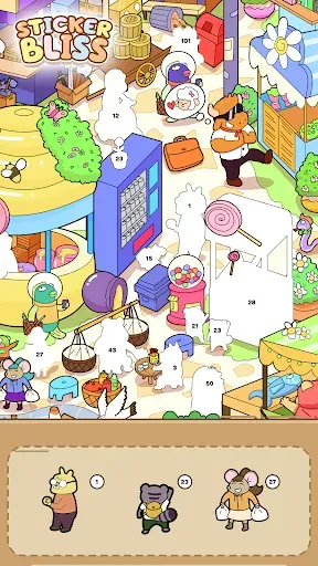 Скриншот 3 — Sticker Bliss - Color Book