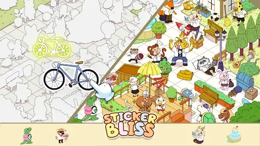 Скриншот 7 — Sticker Bliss - Color Book
