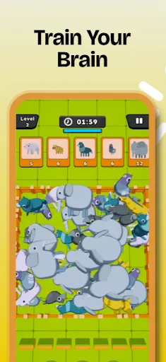 Скриншот 3 — Match My Animals Puzzle