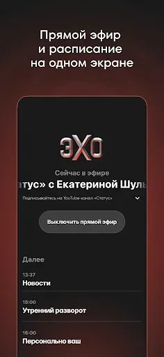 Скриншот 1 — Эхо online