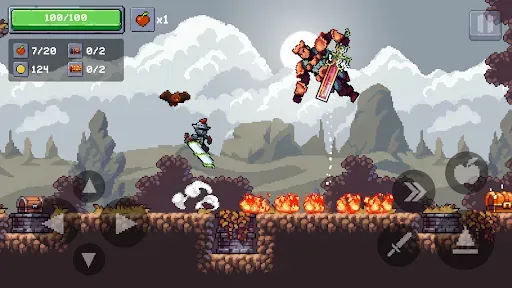 Скриншот 3 — Apple Knight 2 - Platformer