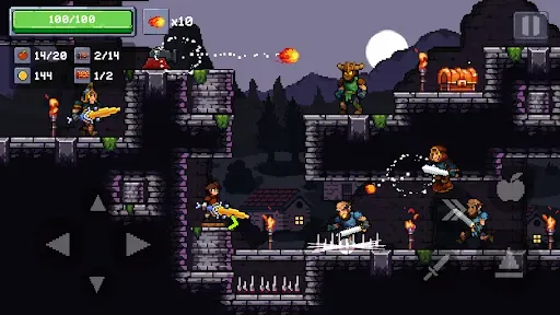 Скриншот 4 — Apple Knight 2 - Platformer