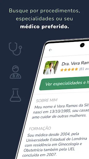 Скриншот 3 — Medprev: Agende Médico e Exame