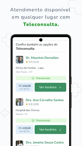 Скриншот 4 — Medprev: Agende Médico e Exame