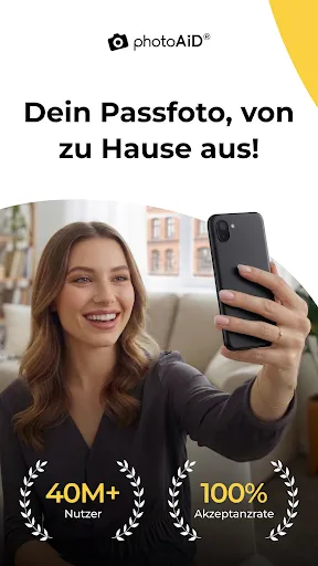 Скриншот 1 — Passbilder App für Deutschland