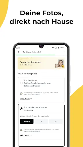 Скриншот 4 — Passbilder App für Deutschland