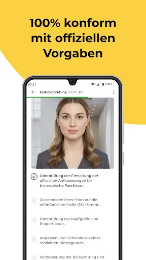 Скриншот 8 — Passbilder App für Deutschland