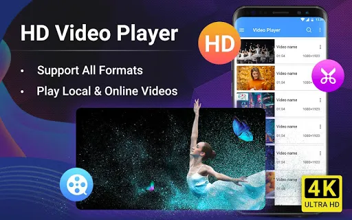 Скриншот 1 — Video Player - Full HD форматы