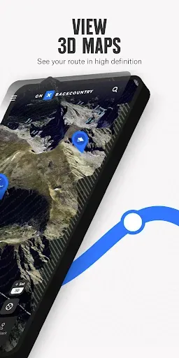 Скриншот 2 — onX Backcountry Trail Maps GPS