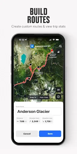 Скриншот 5 — onX Backcountry Trail Maps GPS