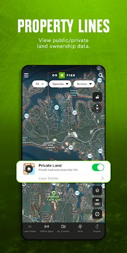Скриншот 7 — onX Fish: Midwest Fishing App