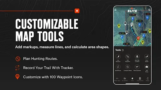 Скриншот 7 — onX Hunt: Offline Hunting Maps