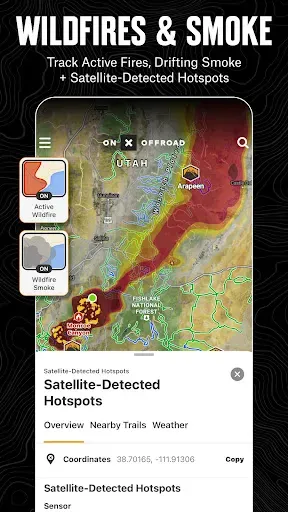 Скриншот 7 — onX Offroad: Trail Maps & GPS