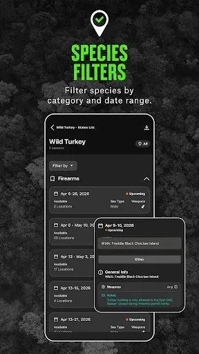 Скриншот 3 — FieldRegs by onX: Hunting Regs
