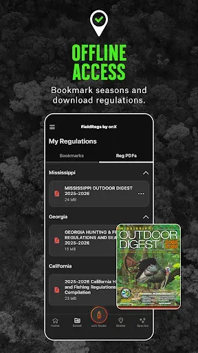 Скриншот 6 — FieldRegs by onX: Hunting Regs