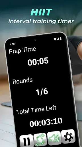 Скриншот 3 — HIIT interval training timer