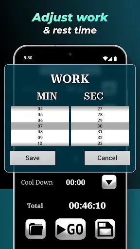 Скриншот 6 — HIIT interval training timer