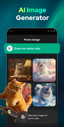 Скриншот 4 — Open Chat - AI bot app
