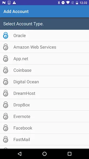 Скриншот 5 — Oracle Mobile Authenticator