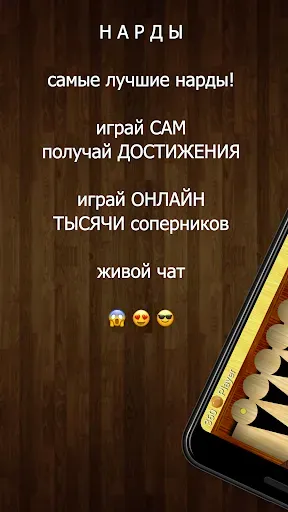 Скриншот 1 — Длинные нарды