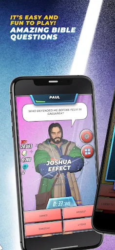 Скриншот 3 — Bible Trivia Game: Heroes