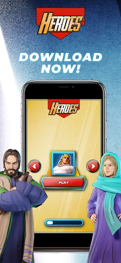 Скриншот 8 — Bible Trivia Game: Heroes