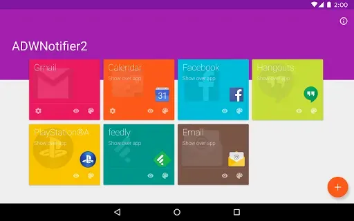 Скриншот 6 — ADW Notifier 2