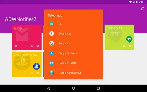 Скриншот 7 — ADW Notifier 2