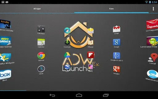 Скриншот 5 — ADWLauncher 1 EX