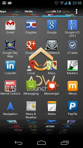 Скриншот 6 — ADWLauncher 1 EX