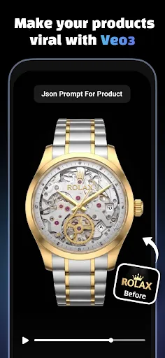 Скриншот 1 — Creati:AI Image Video Maker
