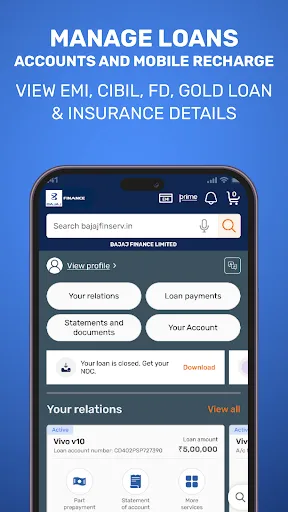 Скриншот 7 — Bajaj Finserv: Loans, UPI & FD