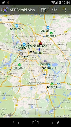 Скриншот 2 — APRSdroid - APRS Client