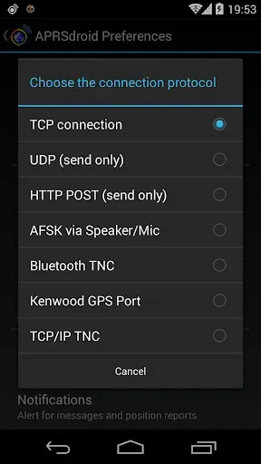 Скриншот 8 — APRSdroid - APRS Client