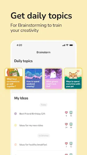 Скриншот 2 — Brainstorm: Creativity Trainer