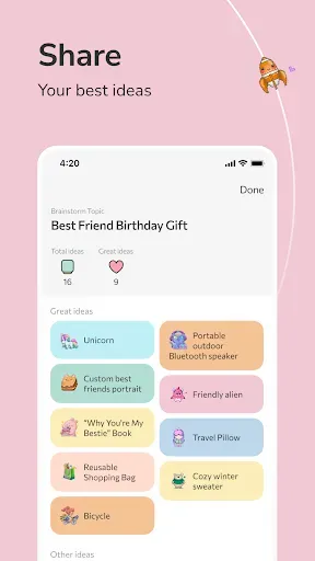 Скриншот 4 — Brainstorm: Creativity Trainer