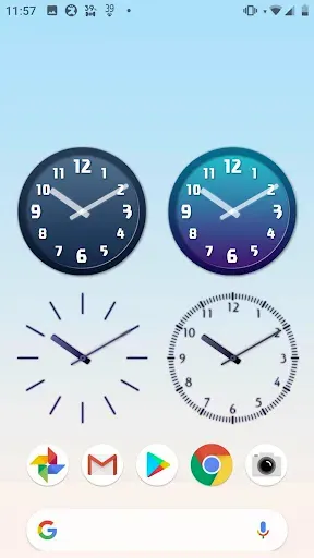 Скриншот 5 — Часы : Clocks widget – simple
