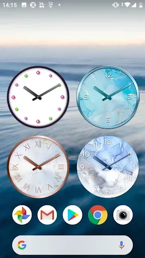 Скриншот 7 — Часы : Clocks widget – simple